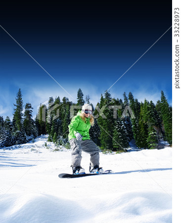 snow riding snow riding 33228973