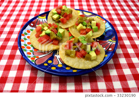Cactus Tostada (Mexican cuisine) 33230190