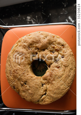 typical neapolitan casatiello 33230614