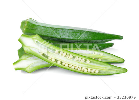 green roselle on white background green roselle on white background 33230979