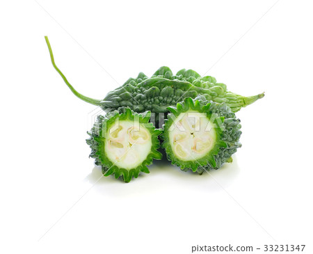 Bitter melon on white background 33231347