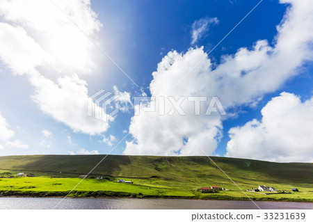 Northernmost Shetland Islands landscape of Shetland Island UK Northernmost Shetland Islands landscape of Shetland Island UK 33231639