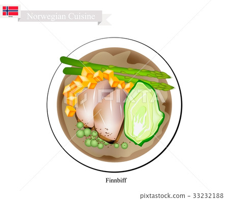 Finnbiff or Sauteed Reindeer, Popular Dish Norway Finnbiff or Sauteed Reindeer, Popular Dish Norway 33232188