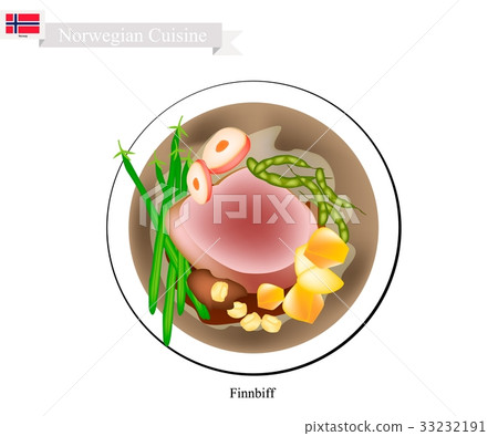 Finnbiff or Sauteed Reindeer, Popular Dish Norway Finnbiff or Sauteed Reindeer, Popular Dish Norway 33232191