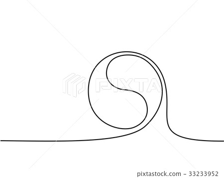 Yin yang symbol sign 33233952