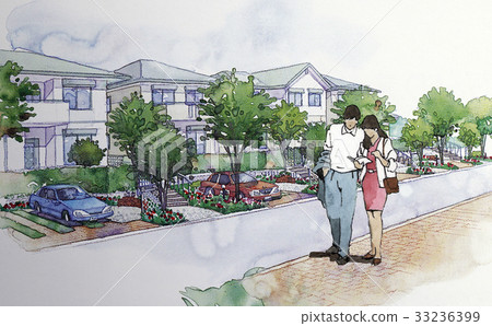 Two young people at work 33236399