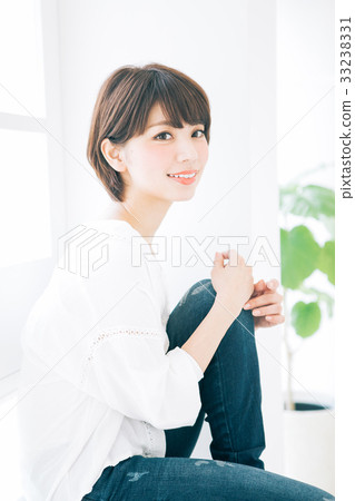 Hairstyle image of young women (* Please refrain from using on sites and apps such as marriage activities and dating agencies) Hairstyle image of young women (* Please refrain from using on sites and apps such as marriage activities and dating agencies) 33238331