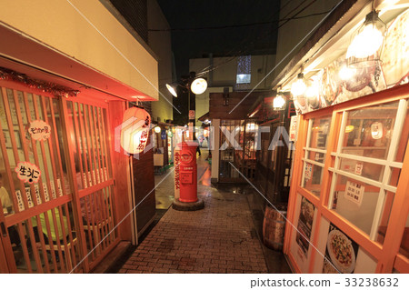 A night view of Hachinohe city, Aomori prefecture A night view of Hachinohe city, Aomori prefecture 33238632