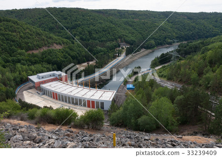 Dalesice hydro power plant on the Jihlava river 33239409