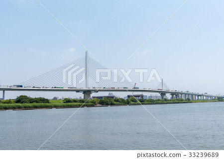 Katsushika Harp Bridge (Tokyo Metropolitan Expressway Central Ring Line) 33239689