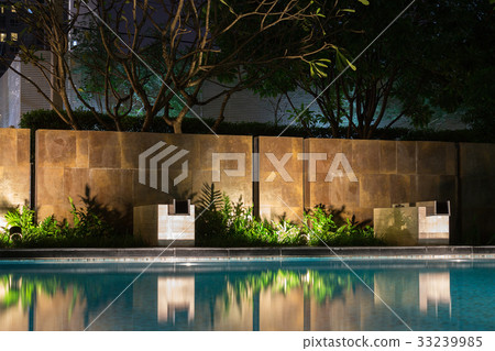 Romantic evening mood lighting casting shadows Romantic evening mood lighting casting shadows 33239985