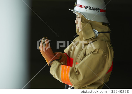 Firefighter fire protection clothing 33240258