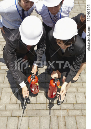 Fire fighting training Fire fighting training 33240593