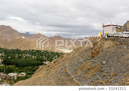 Landscape view from Shanti stupa 33241511