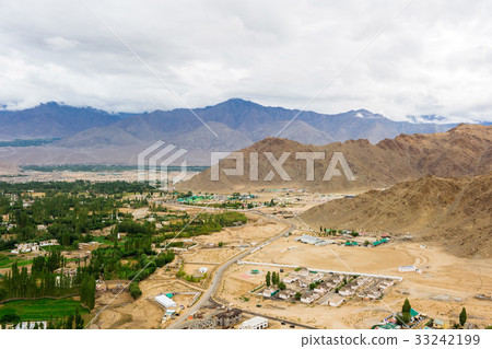Landscape view from Shanti stupa 33242199
