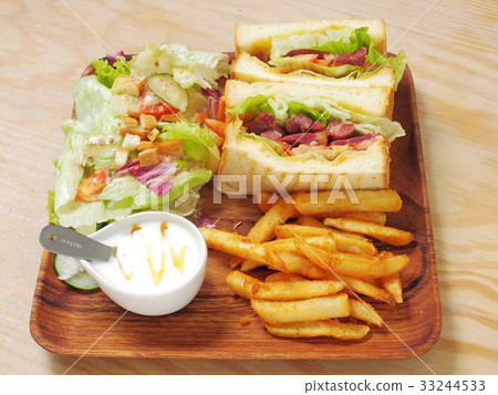 Duck meat sandwich combo Duck meat sandwich combo 33244533