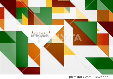 Triangle pattern design background 33245660