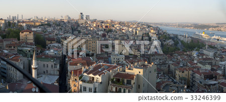 Panoramic view of Istanbul, Turkey 33246399