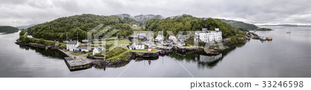 Aerial skyline of the beautiful historic harbour Aerial skyline of the beautiful historic harbour 33246598