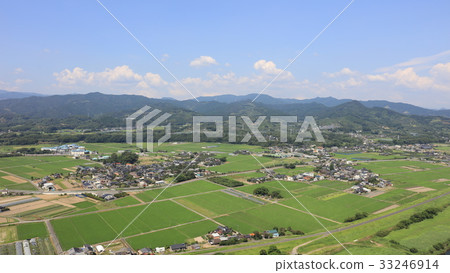 [空降]福岡縣朝倉市2016年7月朝倉市在九州北部大雨之前 33246914