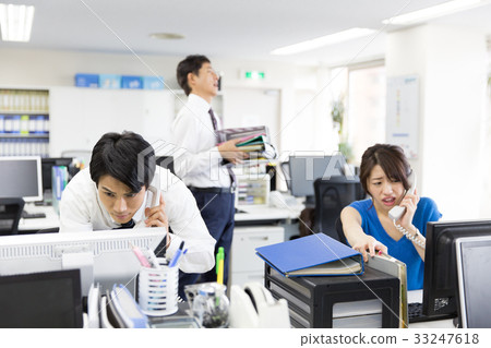 Busy busy busy office business 33247618