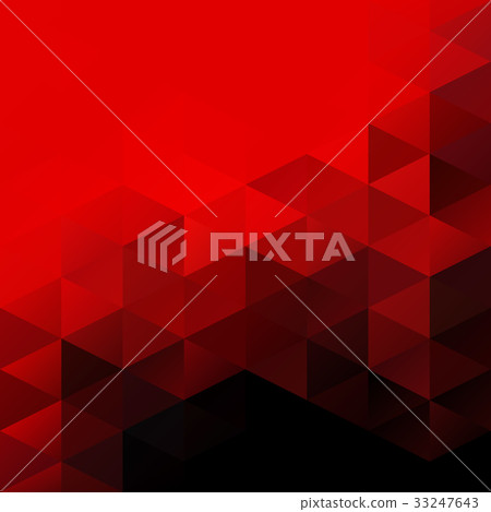 Red Grid Mosaic Background 33247643