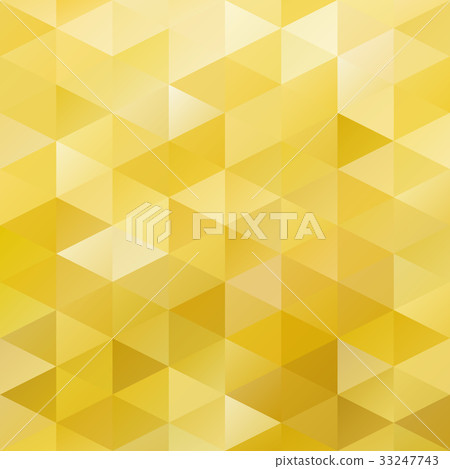 Yellow Grid Mosaic Background 33247743