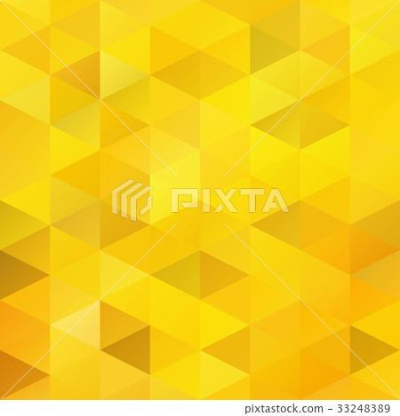 Yellow Grid Mosaic Background 33248389