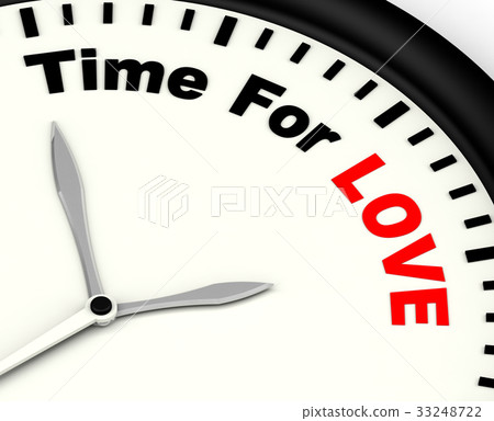 Time For Love Message Showing Romance And Feelings Time For Love Message Showing Romance And Feelings 33248722