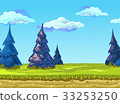 Seamless Landscape, Vector illustration 33253250