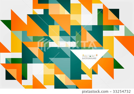 Triangle pattern design background Triangle pattern design background 33254732