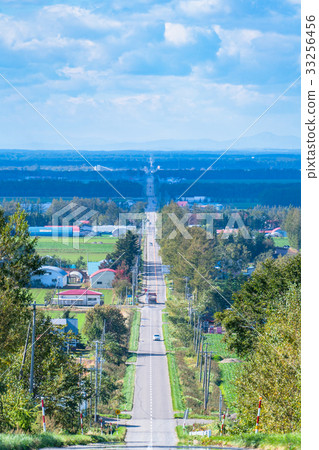 “北海道”知床Shari通往天空的道路 “北海道”知床Shari通往天空的道路 33256456