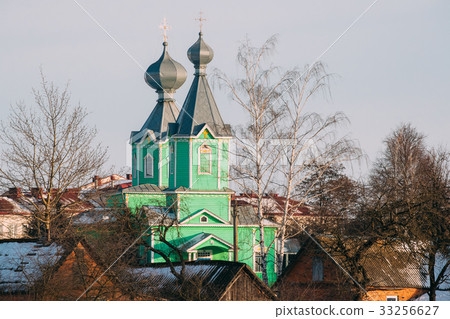 Old Orthodox Church Of The Holy Trinity In Village Old Orthodox Church Of The Holy Trinity In Village 33256627