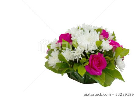 tray with pedestal and flowers tray with pedestal and flowers 33259189