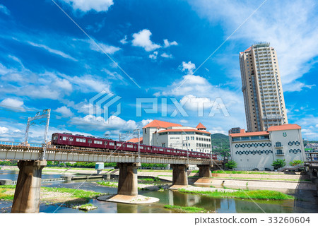 Muko river and Takarazuka Grand Theater 33260604