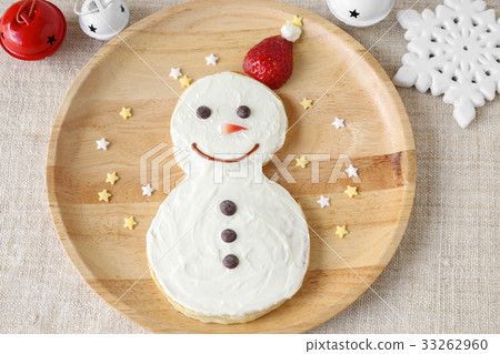 snowman pancake breakfast for kids 33262960