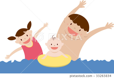 孩子們在水中嬉戲 33263834