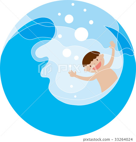 進入水球的男孩 33264024