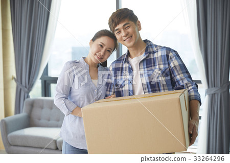 夫婦,盒子,移動,準備移動 夫婦,盒子,移動,準備移動 33264296