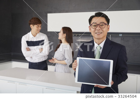 夫妻，經紀人，鳥舍，房地產，合同 33264504