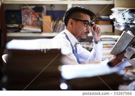 Man in the study Man in the study 33267568