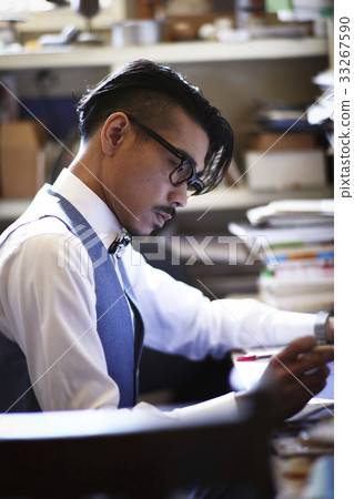 Man in the study 33267590
