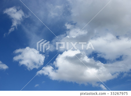 blue sky with cloud. Colorful vivid blue sky vast blue sky with cloud. Colorful vivid blue sky vast 33267975