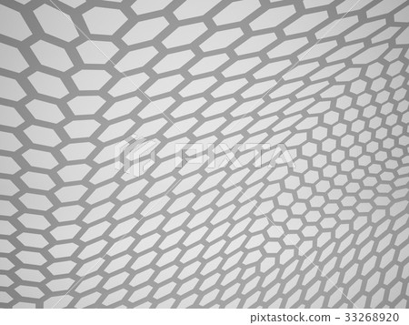 3d rendering Curved abstract on white background, illustration 3d rendering Curved abstract on white background, illustration 33268920