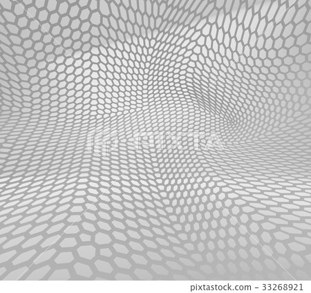 3d rendering Curved abstract on white background, illustration 3d rendering Curved abstract on white background, illustration 33268921