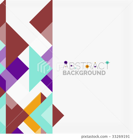 Triangle pattern design background 33269191