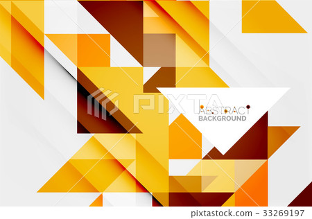 Triangle pattern design background Triangle pattern design background 33269197