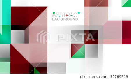 Business presentation geometric template 33269269