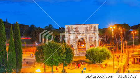 Beautiful landscape Arch of Constantine  33269718
