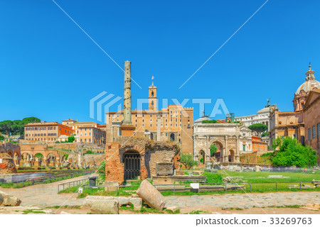 Roman Forum and Palatine Hill. Roman Forum and Palatine Hill. 33269763